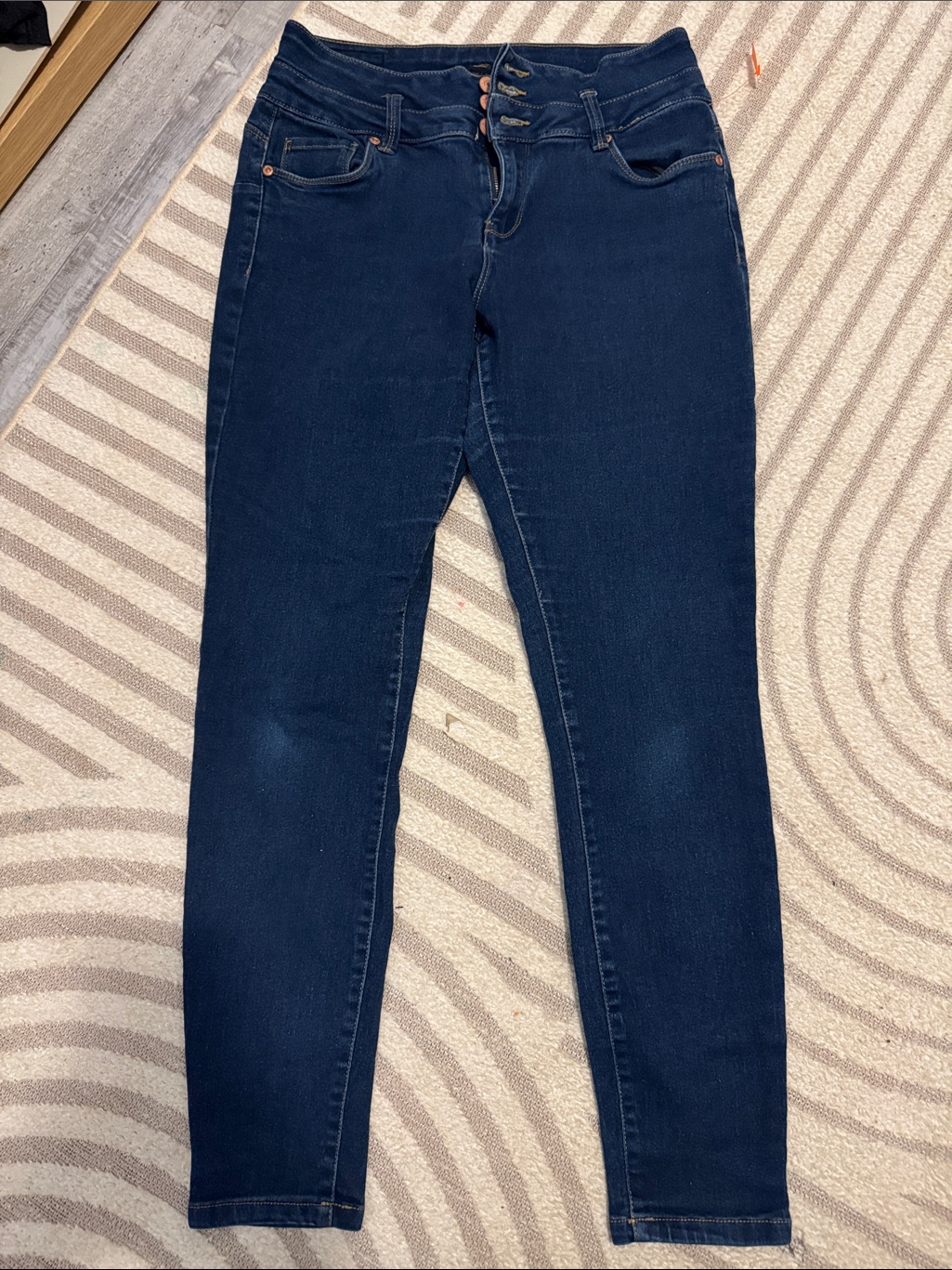 Bluenotes Dark Blue Skinny High-Rise Jeans